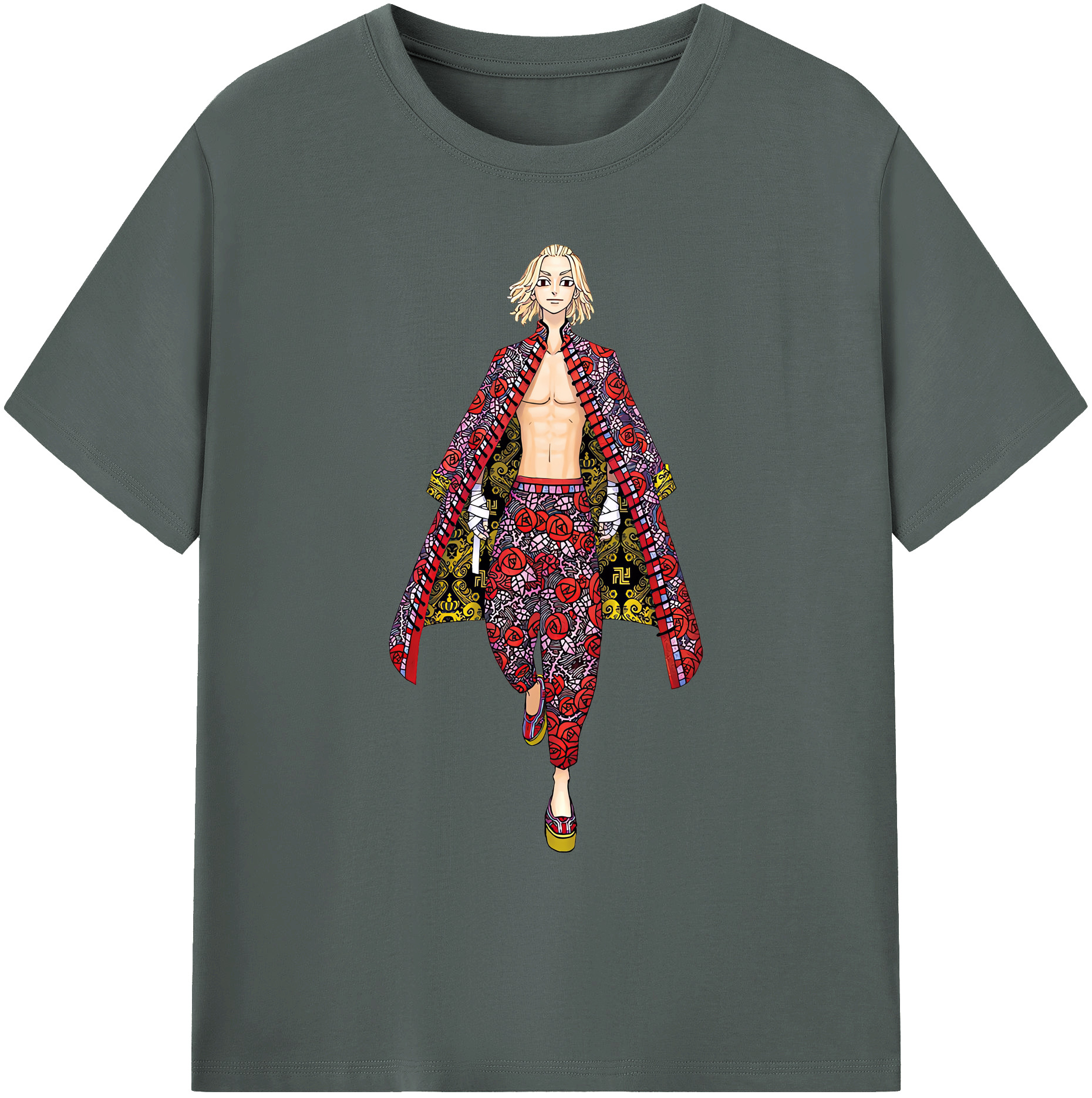 （画像用） 東京リベンジャーズ Tokyo Revengers 綿100％ メンズ半袖Tシャツ｜肌触りやわらか＆通気性
